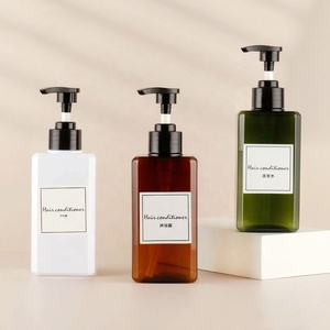 Wholesale 300ml Pet Luxury Body Lotion <b>Bottles</b> Cosmetic <b>Pump</b> Packaging Plastic <b>Shampoo</b> Shower Gel <b>Bottle</b> - Product Image 4