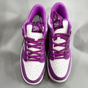 סיטונאי עור אמיתי נשים נשים סגול יוניסקס באיכות מעולה RTS עור פטנט נעלי ספורט קז'ואל לגברים 36-46 - Product Image 4