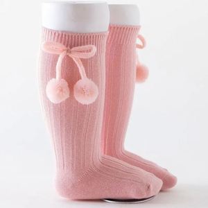 Calcetines de Bebé de Punto de Alta Calidad, Estilo Británico Español, de Doble Aguja, con Rayas, de Longitud Media, Cilíndricos, Lisos, I-0096 - Product Image 2