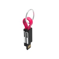 Cadeau promotionnel, câble de charge USB magnétique 6 en 1, porte-clés, charge rapide, compatible avec tous les appareils mobiles