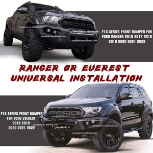 JY4X4 picku บาร์กันชนหน้าเหล็กไฟ4LED คุณภาพสูงสำหรับ <span class=keywords><strong>Ranger</strong></span> XLT <span class=keywords><strong>XLS</strong></span> wildtrak px3 px2 T7 T8กันชนหน้า2016 ~ 2021 - Product Image 2