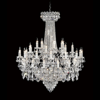Lustre en cristal de luxe Maria Theresa personnalisé suspension Villa haut plafond mariage luminaires fournisseur