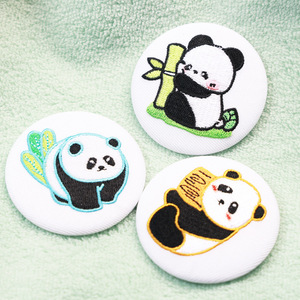 Tùy Chỉnh Thiết Kế Thêu Nút Huy Hiệu Vải Pin An Toàn Bướm Cho Đảng Phong Cách Cổ Điển Làm Bền Polyester Cho Túi Xách - Product Image 2