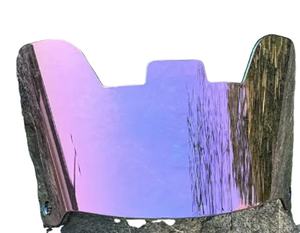 หมวกฟุตบอลสีเขียวเหลืองอ่อนแว่นตานิรภัย CE EN166 ANSI Z87การรับรองผลิตจากโพลีคาร์บอเนตที่ทนทาน - Product Image 2