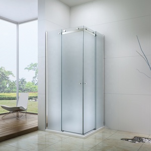EX-803A Italien Moderne 2 Faces 8mm Cabine <span class=keywords><strong>De</strong></span> <span class=keywords><strong>Douche</strong></span> Sans <span class=keywords><strong>Plateau</strong></span> - Product Image 5