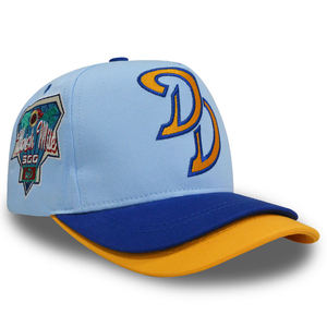 Gorra de Béisbol Americana Retro de Doble Visera, Estilo Urbano, Bordado Personalizado, Transpirable, Estructurada, con Visera Curva - Product Image 6