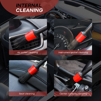 Juego de 5 Cepillos Multifuncionales de EVA Suave para Detallado de Autos y Lavado de Ruedas, Precio de Fábrica
