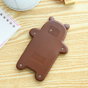 <span class=keywords><strong>Calculatrice</strong></span> d'ours de dessin animé mignon à 8 chiffres fournitures d'apprentissage <span class=keywords><strong>calculatrice</strong></span> électronique en plastique pour enfants <span class=keywords><strong>calculatrice</strong></span> de bureau alimentée par batterie - Product Image 4