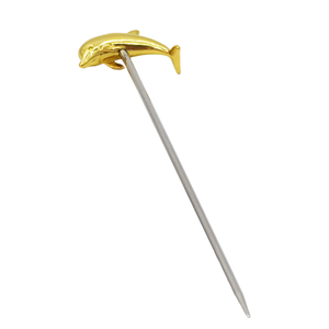 Patrón de animales Delfín Selecciones de comida de acero inoxidable Selecciones de sándwich Accesorios de barra para uso en la barra del hogar - Product Image 2