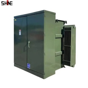 Transformador de 10kv 110kv, Transformador de Núcleo de Hierro de 100kva, Potencia Nominal de 3 Fases, Transformador de 50kva Montado en Plataforma - Product Image 1