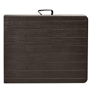 Hot <strong>Sales</strong> Outdoor Furniture Garden Portable Space Saving Black Plastic Rectangular Folding Banquet <strong>Trestle</strong> <strong>Table</strong> <strong>for</strong> Events - Product Image 2