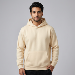 Sweat-shirts à capuche unisexe en molleton uni, style mode, à enfiler, pour hommes, vente en gros, bon marché, en vrac - Product Image 1