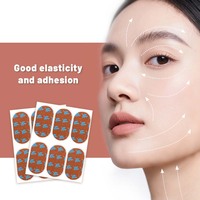 Bandes de lifting du visage de forme ovale bande de lifting du visage patchs de lifting instantanés pour la peau affaissée, les bajoues, les yeux, le double menton
