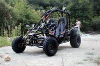 Buggy Sport à Essence 150 CC Tout-Terrain, Kart Cross Biplace pour la Vente, Transmission par Chaîne