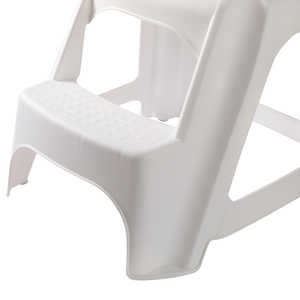 Stackable trẻ mới biết đi trẻ em EN14183 nhựa <span class=keywords><strong>2</strong></span> bước đồ nội thất nhỏ kép Chiều Cao Kid bước thang tắm nhựa phân - Product Image 4