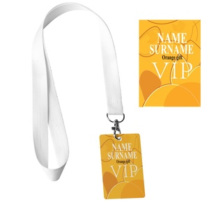 Custom Soft Plastic Id <b>Working</b> <b>Name</b> <b>Badge</b> Pvc Card Holder Lanyard With Card Holder With <b>Badge</b> - Product Image 1