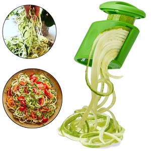 Rau spiralizer <span class=keywords><strong>Slicer</strong></span> có thể điều chỉnh ZUCCHINI Noodle Maker dưa chuột xoắn ốc cắt - Product Image 1