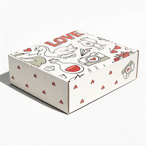 Boîte d'expédition en carton ondulé haut de gamme écologique, effets d'impression personnalisables, impression simple/double face, matériaux recyclés - Product Image 6