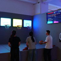 Mini-basket-ball de divertissement, sport pour enfants et adultes, arène, jeu interactif, jeux de paniers