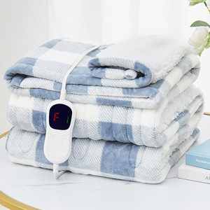 Usb 12V Điện Ném Lông Cừu Làm Mát Sưởi Ấm Pad Nhiệt Ấm Điện Chăn Cho Mùa Đông Giường - Product Image 6