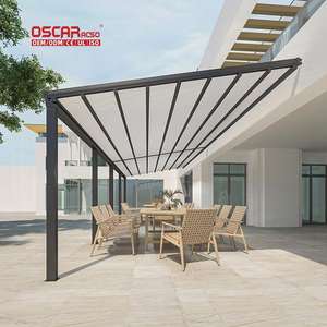 Toldo de <span class=keywords><strong>lona</strong></span> retráctil, techo de Pvc deslizante, impermeable, protección Uv, jardín, <span class=keywords><strong>patio</strong></span>, cubierta, toldo retráctil - Product Image 3