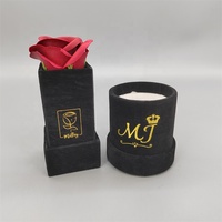 Boîtes cadeaux rondes et carrées en carton recyclé avec logo personnalisé et impression UV pour la Saint-Valentin