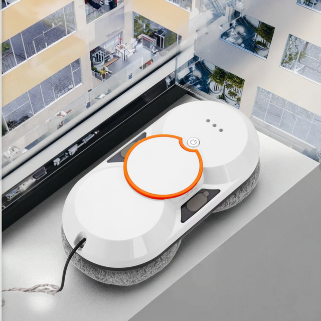 Skyscraper Window Cleaning Robot Glass Cleaning Equipment Robotic Automatic Window Cleaner