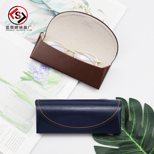 Bonne qualité bas <span class=keywords><strong>prix</strong></span> mode Simple fait à la main étui souple couture artisanat <span class=keywords><strong>myope</strong></span> <span class=keywords><strong>lentille</strong></span> boîte logo personnalisé - Product Image 4