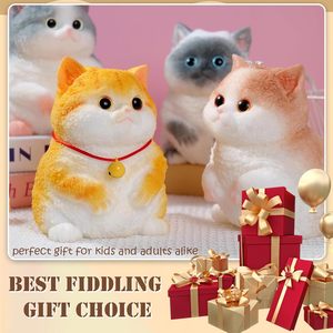 Juguete Antiestrés Jumbo Taba Squishy Cat Hecho a Mano, Juguete de Peluche de Gatito Súper Suave para Adultos y Niños - Product Image 5