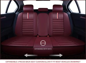 Coprisedili per auto in pelle impermeabile 5D sport set completo per camion honda civic toyota BMW audi polo - Product Image 2