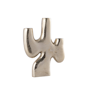 Achetez un porte-bougie moderne en métal doré au design abstrait, support à bougie pour centre de table, décoration intérieure par Exportateurs - Product Image 1