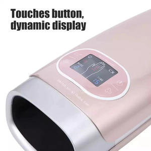 Masseur de main avec 9 modes et 4 options de chauffage pour thérapie par le chaud et le froid Masseur de main et de poignet pour l'arthrite et le réglage du carpe - Product Image 2