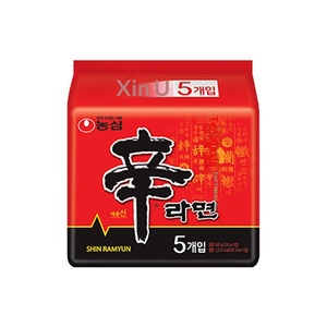 Fideos Instantáneos Picantes Coreanos Nongshim Shin Ramyun Auténticos al por Mayor, Paquetes de 120g, Suministro a Granel para Supermercados - Product Image 4