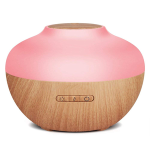 <span class=keywords><strong>Amazon</strong></span> Venta caliente 300 ml ultrasónico grano de madera difusor de aceite esencial difusor de Aroma - Product Image 1