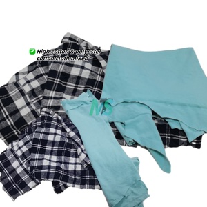 Industrial 20 kg Multicolored Rags Cotton <b>Textile</b> <b>Waste</b> Bulto for Machine and Machinery Cleaning - Product Image 2