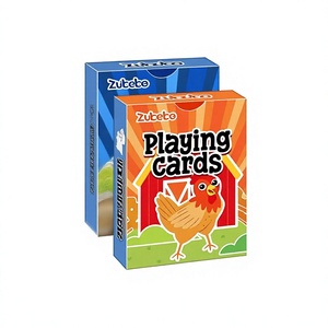 Lot de 7 jeux de cartes pour enfants, ensemble en vrac comprenant Go Fish, Old Maid et plus, cartes en papier emballées pour cadeaux de fête (Vivid) - Product Image 1