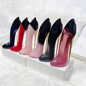 Flacon de <span class=keywords><strong>parfum</strong></span> vide en forme de chaussures à talons hauts en cristal personnalisé, élégant flacon en verre en forme de chaussures à talons hauts, flacon de <span class=keywords><strong>parfum</strong></span> - Product Image 2