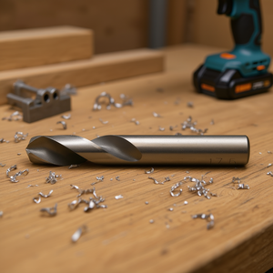 Broca helicoidal HSS de 2.3 mm y 40 mm de longitud para taladrar metal, madera y plástico - Product Image 3