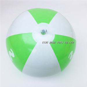 6 P PVC inflable alterna verde y blanco <span class=keywords><strong>beachball</strong></span> - Product Image 4