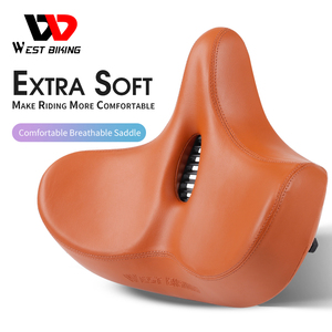 WEST BIKING Novità di Successo Sella da Ciclismo per Bici Addensata e Allargata Sellino per <span class=keywords><strong>MTB</strong></span> Morbido e Confortevole Sedile da Ciclismo Sella per Bicicletta - Product Image 3