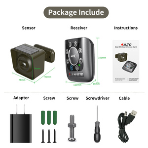 Kinh Tế RF không dây PIR cảm biến chuyển động Detector, cơ bản Home an ninh báo động, đáng tin cậy tần số vô tuyến công nghệ - Product Image 3