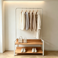 Cintre pliable pour magasin de vêtements – Pantalons et cravates – Portable, gain de place, écologique, design moderne