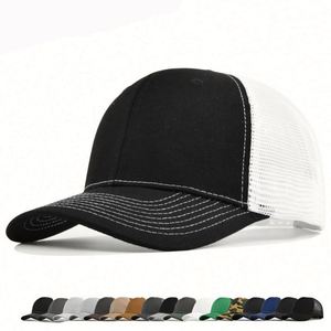 Casquette de sport Richardson 112 Trucker à 6 panneaux en maille, couleur unie, avec logo personnalisé, casquette snapback Richardson 112 Trucker - Product Image 4