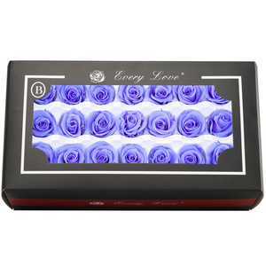 21 pezzi di alta qualità 2-3cm Rose conservate secchi <span class=keywords><strong>rosa</strong></span> capolini in natale e regalo di ringraziamento - Product Image 6