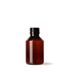 Essenziale bottiglia di plastica ambrata da 125ml per uso alimentare farmaceutico spedizione forfettaria disponibile in capacità da 20ml 30ml 50ml - Product Image 1