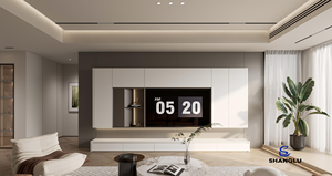 Armario Moderno con Puerta Corredera de Vidrio y Montaje en Pared <span class=keywords><strong>para</strong></span> Uso en Hogar, Hotel, Hospital, Baño o Apartamento - Product Image 2