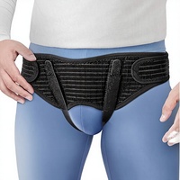Ceinture de soutien pour hernie inguinale ZEAZEN pour hommes, ajustable, respirante, pour le soulagement de la hernie, compression post-cyclisme