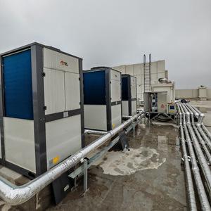 <b>Solar</b> Water Heater System With Air Source Heat <b>Pump</b> For Dormitory Building Shandong Jinan Energy Saving Pressurized Metal - Product Image 3