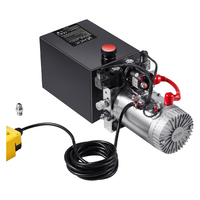 Nouvelle mini centrale hydraulique avec commande manuelle et électrovanne certifiée ISO9001/CE pour camion benne basculante