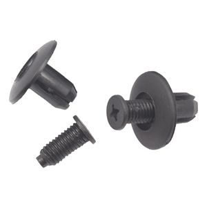 Gray Black 8mm Hole Auto <strong>Plastic</strong> Bumper Door Screw Push-Type Expanding Rivet Panels Trim Retainer Nylon Fasteners <strong>Clips</strong> - Product Image 6